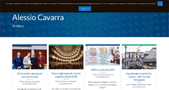 Desktop Screenshot of alessiocavarra.it